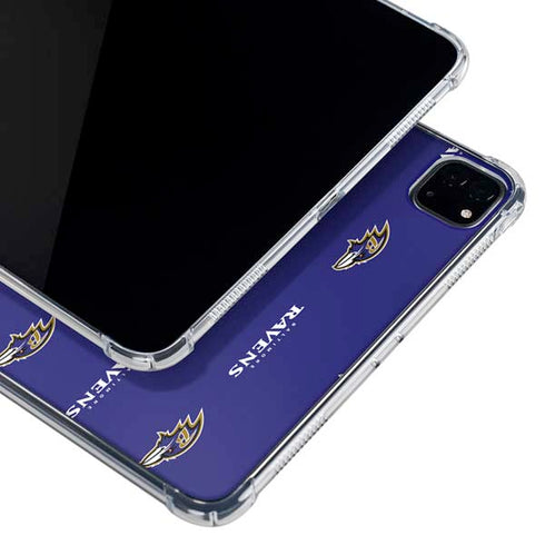 NFL Baltimore Ravens Blitz Series iPad Pro 11in (2024) Clear Case